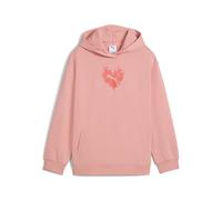 PUMA Flaming Love Hoodie TR G, Felpe con Cappuccio Niñas, Pink Fruit, 152