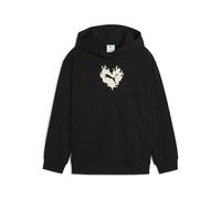 PUMA Flaming Love Hoodie TR G, Sudaderas con Capucha Niñas, PUMA Black, 176