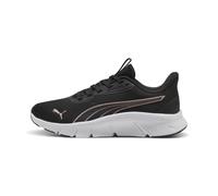 Puma FLEXFOCUS Lite - Tenis Modernos para Correr de Carretera Unisex, Negro, Blanco y Oro Rosa, Talla 6 de Reino Unido
