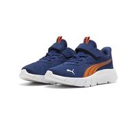 PUMA Flexfocus Modern AC+ PS BasketetMixto Niño, Blue Jewel Rickie Naranja Blanco, 32 EU