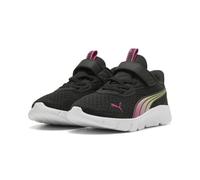 Puma FLEXFOCUS Modern Blaze Fade AC+ PS - Tenis Deportivos, Color Negro, Rosa ópalo, Talla 1.5 UK para niños