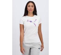 Camiseta puma graphics floral cat mujer blanco M