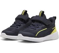 PUMA Flyer 3 AC+ INF, Zapatillas Unisex bebé, New Navy-Lemon Sherbert White, 25 EU