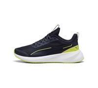 Puma - Flyer Lite 3 JR, Zapatillas Unisexo, New Navy-Lemon Sherbert-Puma White,