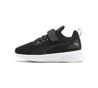 PUMA Flyer Runner V Ps, Zapatillas de Running Unisex niños, Negro Black White, 34 EU