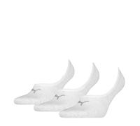 Puma Footie, Beige (Oatmeal), 38 (Pack de 3) Unisex Adulto