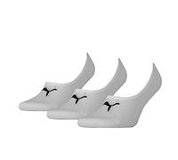 Puma Footie, Blanco (White), 39-42 (Pack de 3) Unisex Adulto
