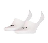Puma Footie, Blanco (White), 43-46 (Pack de 2) Unisex Adulto