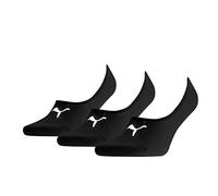 PUMA Footie Calcetines, Hombre, Negro, 35/38