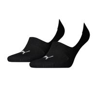 Puma Footie, Negro (Black), 43-46 (Pack de 2) Unisex Adulto