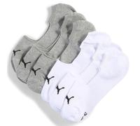 PUMA Footies Socks Unisex (6-pack), Ropa, Blanco/Grey, 43-46 43-46