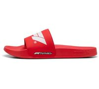 PUMA Formula 1 Leadcat 2.0 Slide Sandals, Sandalias deslizantes Hombre, Pop Rojo-Blanco Ah25, 44.5 EU