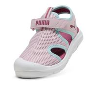PUMA Fun Racer Mesh Sandals Kids, Calzado, Rose Mauve/Port/Safe Lake, 34.5 34.5
