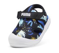 PUMA Fun Racer Sandals Toddler, Calzado, Negro/Vivid Azul, 22 22