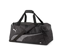 PUMA Fundamentals Sports Bag M Bolsa Deporte, Unisex Adulto, Black, OSFA