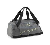 PUMA - Fundamentals Sports Bag XS, Bolsa deportiva adultos unisex, Mineral Gray-Lime Sheen, OSFA -