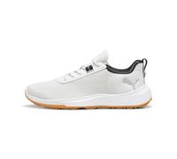 Puma Fusion Crush Sport - Zapatos de Golf Anchos para Hombre, Pluma Gris Puma Negro, 12 Wide