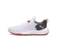 Puma Fusion Crush - Zapatos Deportivos de Golf para Hombre, White/Dark Coal, 42 EU