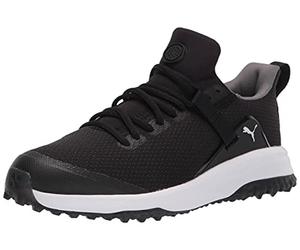 Puma Fusion EVO, Zapato de Golf para Hombre, Puma Tono silencioso Negro, 42.5 EU