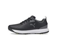 Puma Fusion FX Tech - Zapatos de Golf para Hombre, Puma Tono silencioso Negro y Plateado, 40.5 EU