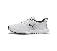 PUMA Fusion Grip 6, Zapatos de Golf Hombre, Blanco y Negro, 44.5 EU