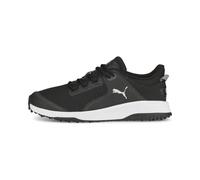 Puma Golf Tenis de Golf Fusion Grip para Hombre, Black Silver-Quiet Shade Negro Carcasa de computadora, 42.5 EU