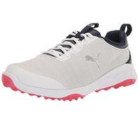 Puma Fusion Pro extra ancho para hombre, Puma Blanco/Puma Navy/para todos los tiempos rojo, 8
