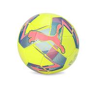 Puma Futsal 3 MS Ball Balón, Adultos Unisex, Lemon Tonic-Light Aqua-Sunset Glow (Multicolor)