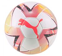 Puma Futsal FIFA Quality Pro, Ball, Puma White-Sunset Glow-Sun Stream, tamaño 4 (62 cm)