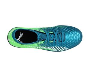Puma Future 18.4 TT, Zapatillas de Fútbol Hombre, Azul (Deep Lagoon White-Green Gecko), 40.5 EU