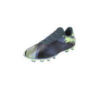 PUMA Future 7 Play FG/AG, Soccer Shoe Unisex Adulto, Gray Skies-Elektro Purple-Fizzy Apple White, 46 EU