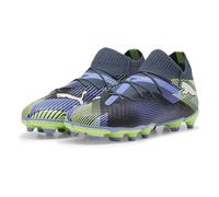 PUMA Future 7 Pro FG/AG JR, Soccer Shoe, Gray Skies White-Fizzy Apple, 37.5 EU