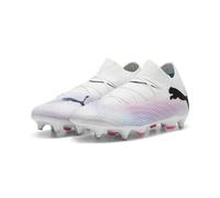 PUMA Future 7 Pro MxSG, Soccer Shoe Hombre, White Black-Poison Pink, 46.5 EU