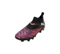 PUMA Future 8 Match FG/AG JR, Zapatillas de fútbol, Black White-Glowing Red, 34 EU