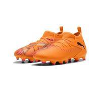 PUMA Future 8 Match FG/AG Jr, Zapatillas de fútbol, Heat Fire Black Ravish, 36 EU