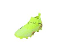 PUMA Future 8 Match FG/AG JR, Zapatillas de fútbol, Yellow Alert Black-Sun Struck, 34 EU