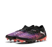 PUMA Future 8 Match FG/AG, Zapatillas de fútbol Unisex Adulto, Black White-Glowing Red, 42 EU