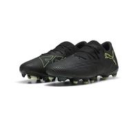 PUMA Future 8 Match Low FG/AG, Zapatillas de fútbol Unisex Adulto, Black Fizzy Light Green Terrain, 44.5 EU