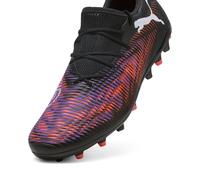 PUMA FUTURE 8 MATCH MG Low Football Boots Unisex, Calzado, Negro/Blanco/Glowing Rojo, 42 42