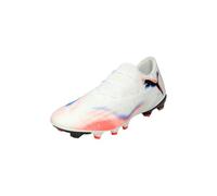 Puma Future 8 Match - Tenis de fútbol Unisex, Puma Blanco Puma Negro Rojo Brillante, 39 EU