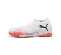 Puma Future 8 Match TtSoccer - Tenis Unisex, Puma Blanco Puma Negro Rojo Brillante, 44 EU