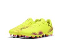 PUMA - Future 8 Play FG/AG WN'S, Zapatillas de fútbol Femenino, Yellow Alert-PUMA Black-Sun Struck,