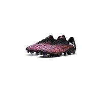 PUMA Future 8 Play FG/AG, Zapatillas de fútbol Unisex Adulto, Black White-Glowing Red, 43 EU