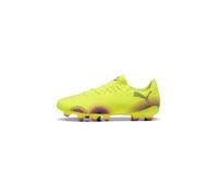 PUMA Future 8 Play FG/AG, Zapatillas de fútbol Unisex Adulto, Yellow Alert Black-Sun Struck, 39 EU