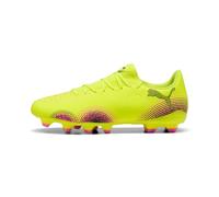 PUMA Future 8 Play FG/AG, Zapatillas de fútbol Unisex Adulto, Yellow Alert Black-Sun Struck, 44 EU