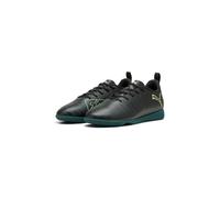Puma Future 8 Play It JrSoccer - Tenis Unisex para niños, Puma Black Fizzy Light Green Terrain, 34 EU