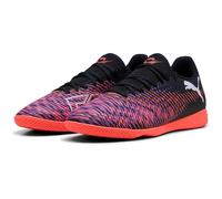 PUMA Future 8 Play IT, Zapatillas de fútbol Unisex Adulto, Black White-Glowing Red, 44.5 EU