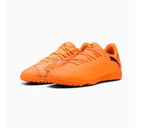 Puma Future 8 Play TT - Tenis de fútbol Unisex, Heat Fire Puma Black Ravish, 42 EU
