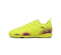 Puma - Future 8 Play TT JR, Zapatillas de fútbol Unisexo, Yellow Alert-Puma Black-Sun Struck,
