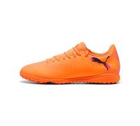 Puma Future 8 Play TT - Tenis de fútbol Unisex, Heat Fire Puma Black Ravish, 42 EU